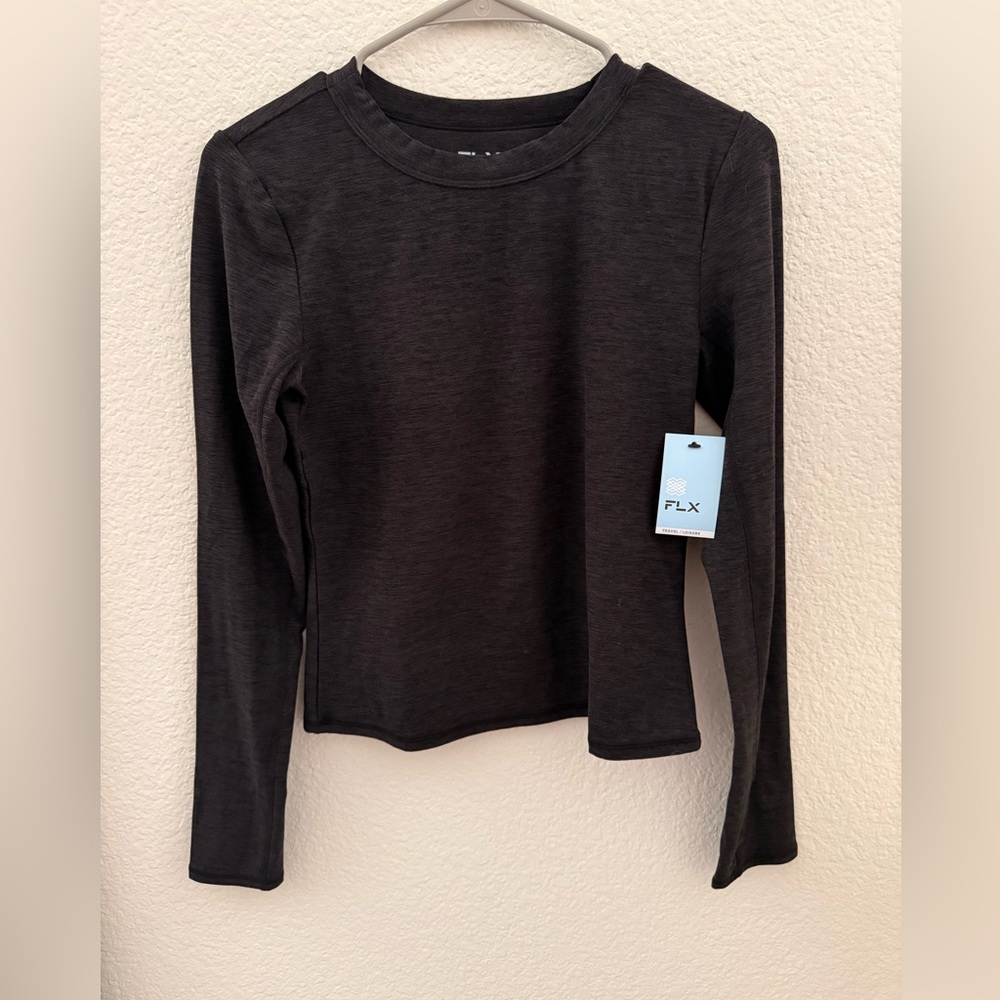 FLX Women's Black Long Sleeve Activewear